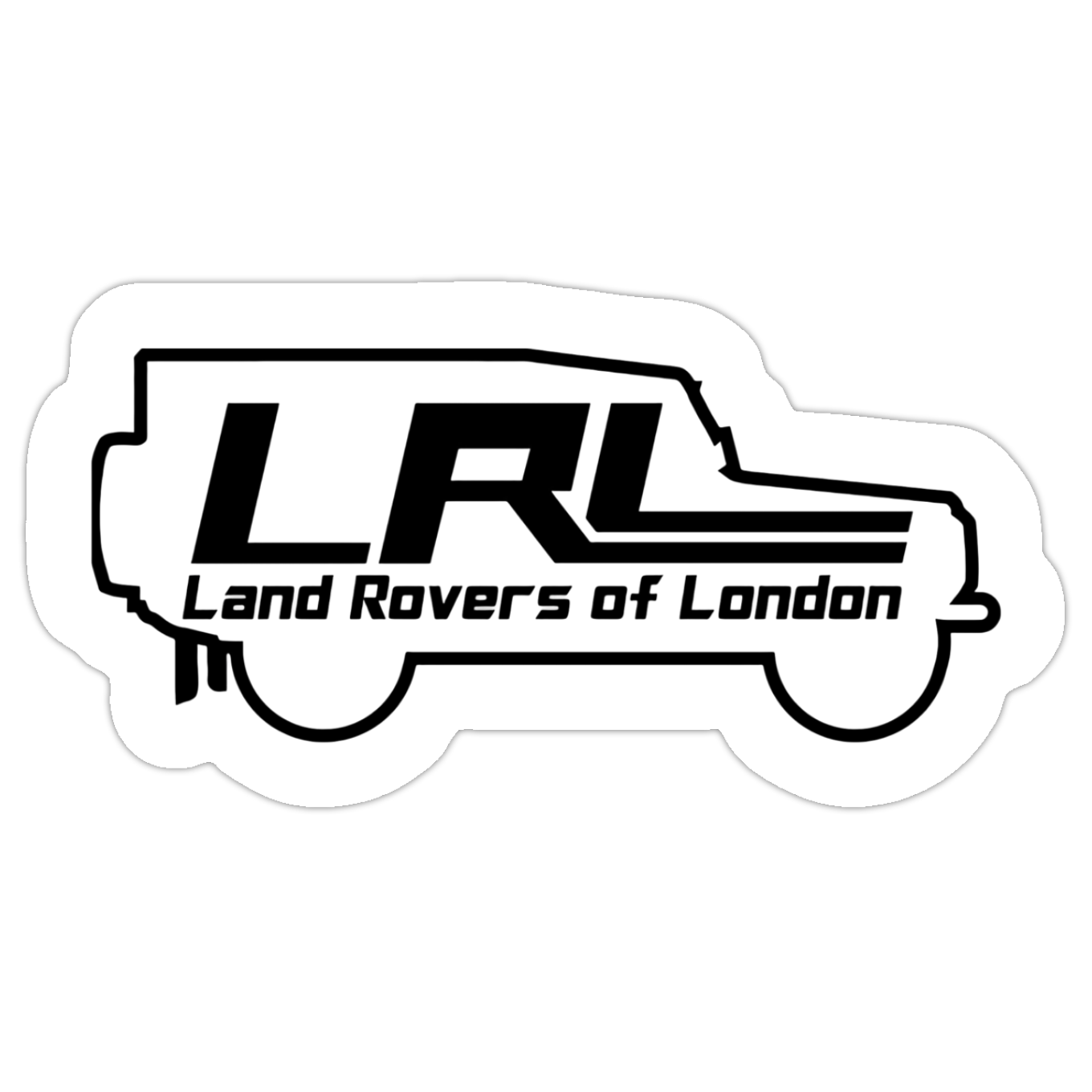 LRL Defender Sticker - White