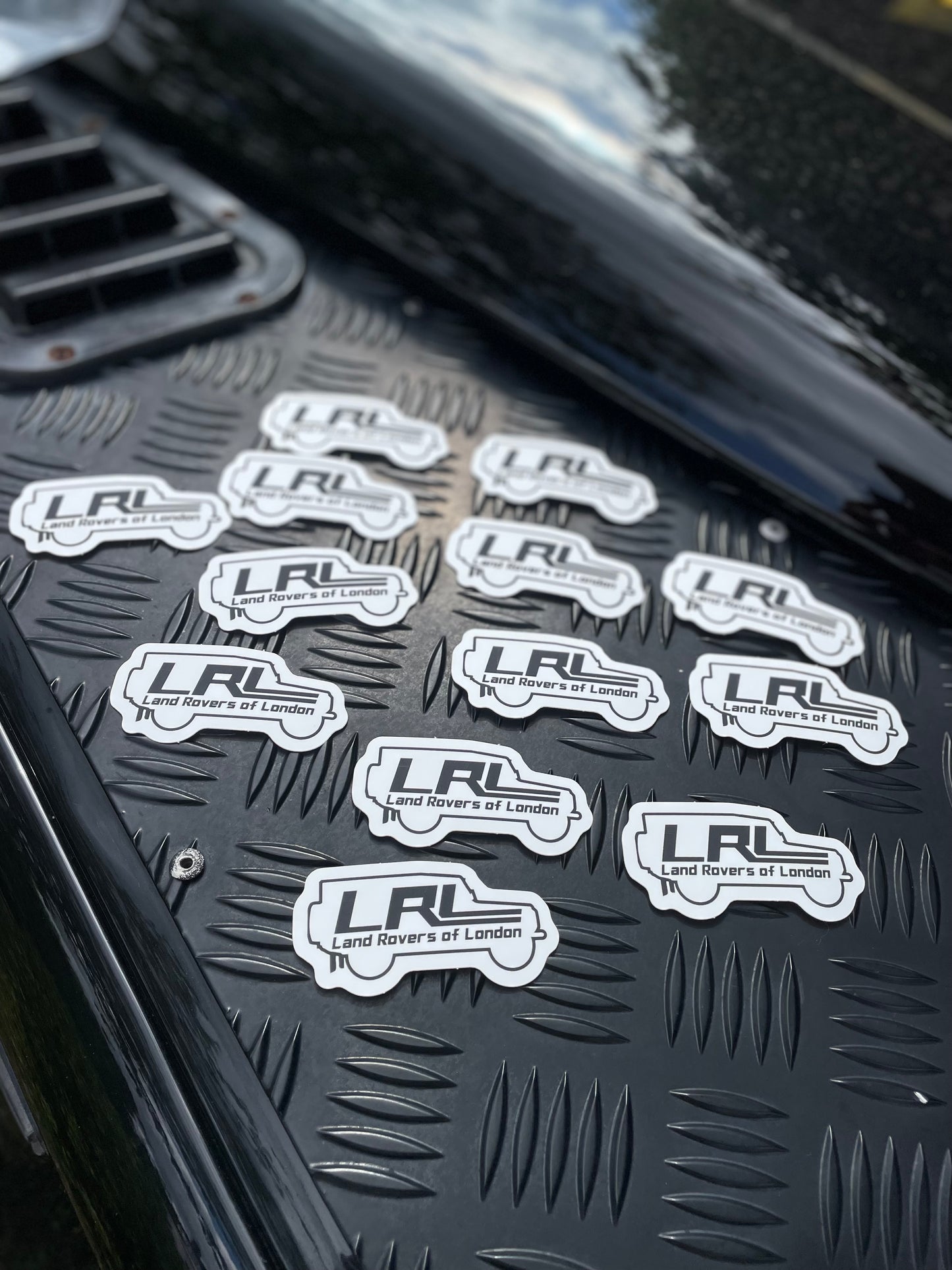 LRL Defender Sticker - White