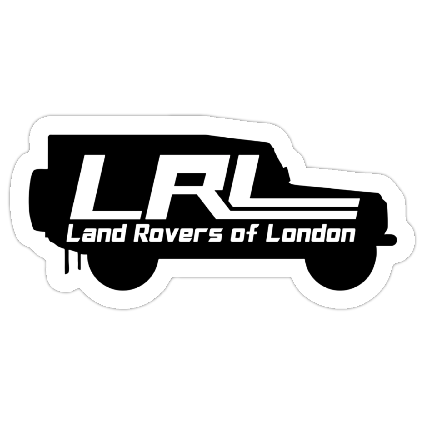 LRL Defender Sticker - Black